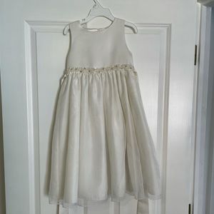 White Flower Girl Dress